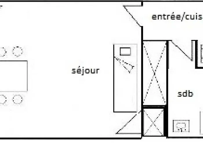 Apartment Le France - 2 Pers - Le France - 126fr - Plagne Centre Mae-9254 La Plagne